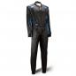 Preview: Speed Kartoverall SILVERSTONE RS-2 schwarz/blau Gr. 140